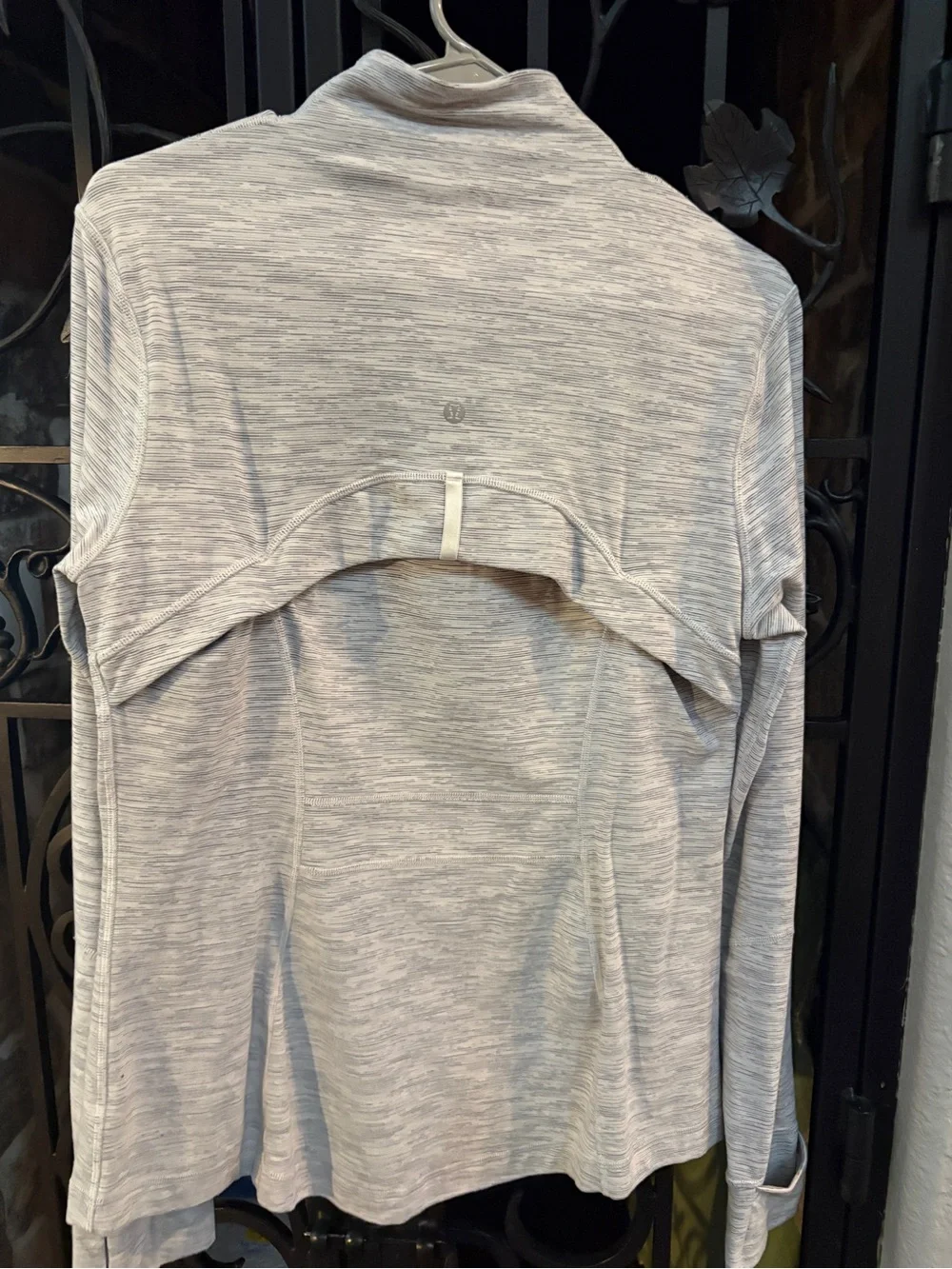 lululemon athletica Light Gray Heather Full-Zip Utility Jacket